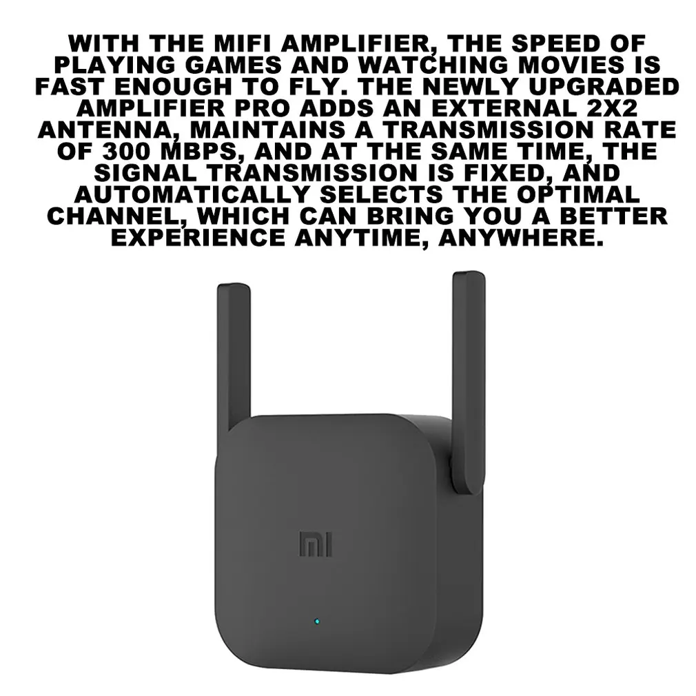Xiaomi Wi-Fi усилитель Pro сигнала более ретранслятор Беспроводной получения сетевой маршрутизации расширения расширитель Wi-Fi