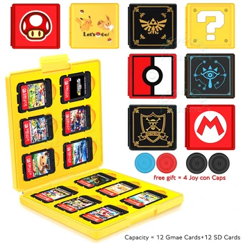 

Nintend Switch Accessories Carry Case Portable Protect Shell Storage Box Nintendoswitch Game Cards Cover for Nintendos Switch NS