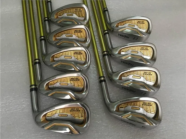 3 звезды Honma S-06 полный набор Honma гольф-клубов Драйвер+ проход древесина+ железо+ Putter R/S/SR Flex arzкоэффициент X Вал с крышкой головы