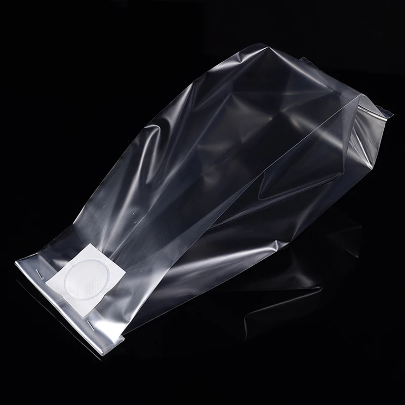 50pcs PVC Mushroom Spawn Grow Bag Substrate Clear Bags High Temp Pre-Sealable