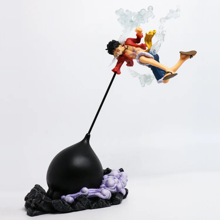 

Anime Peripheral One Piece/One Piece Straw Hat Boy Battle Form Third Gear Luffy Garage Kit Decoration