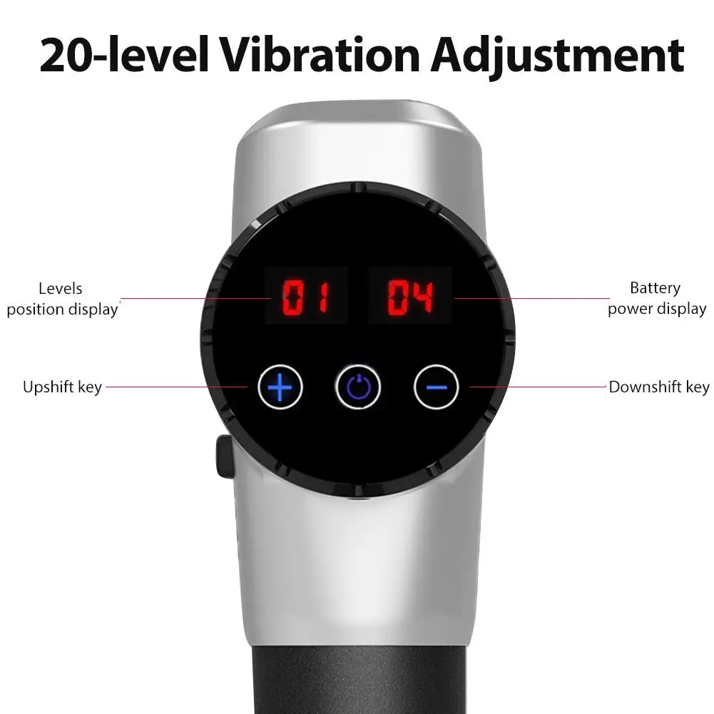 Massage gun PRO Body Deep Muscle Massager Fascia Physiotherapy Massage for Massage Relieving Pain Workout Fitness Machine