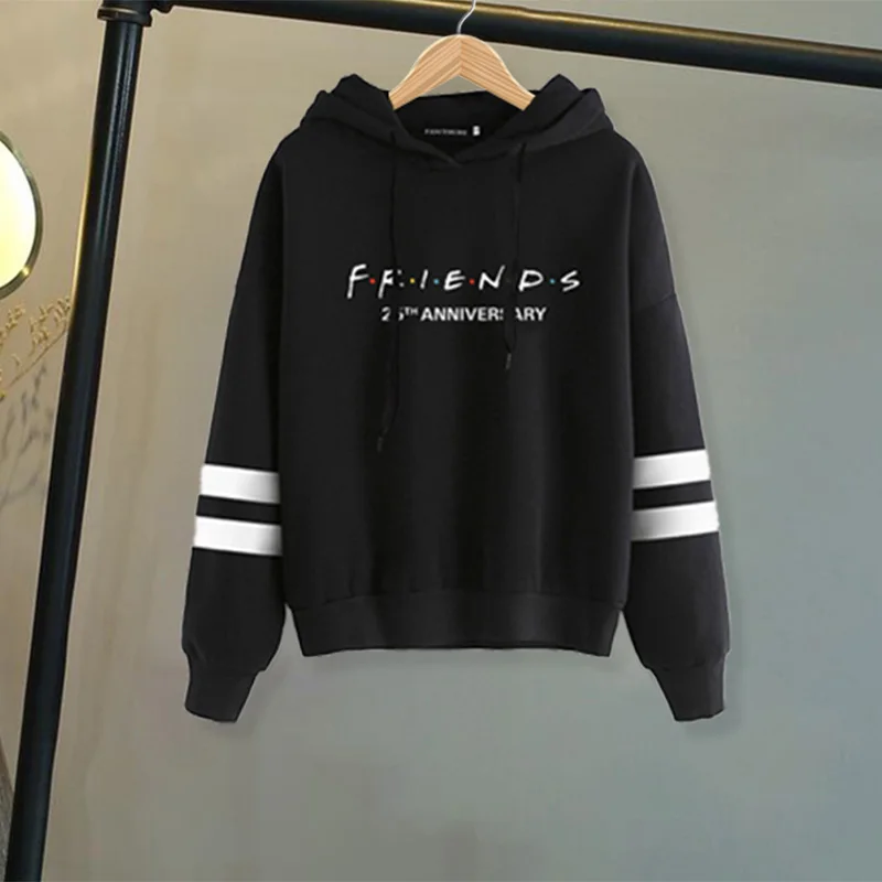Счастье смотреть ТВ Шоу друзья толстовки Модные мужские и женские толстовки зимняя уличная одежда из плотного флиса спортивная одежда