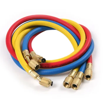 

1/4 SAE AC Air Conditioning Refrigerant R12 R22 R502 Charging Hoses HVAC Tools
