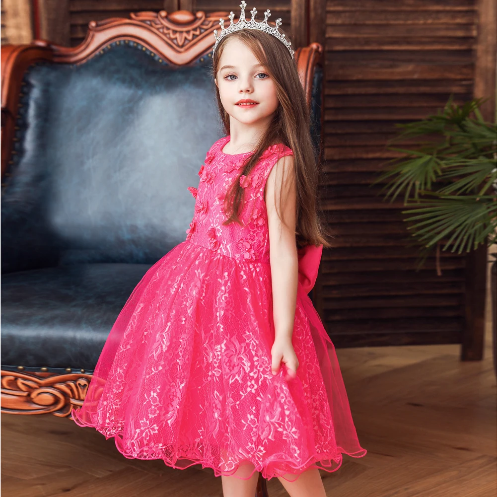 

Vgiee Princess Dress for Girls Kids 2 to 5 years Little Girl Clothing Casual A-Line Sleeveless Dress for Baby Outfits CC622