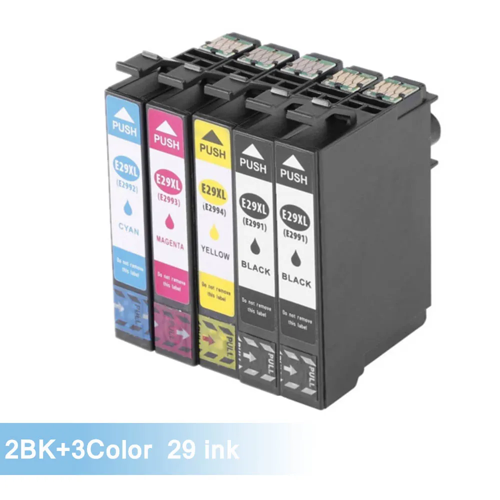 2BK 1C 1M 1Y Совместимость для 29XL T29 патрон чернил для принтера Epson XP-235 XP-332 XP-432 XP-435 принтер 2991 - Цвет: 2BK 1C 1M 1Y