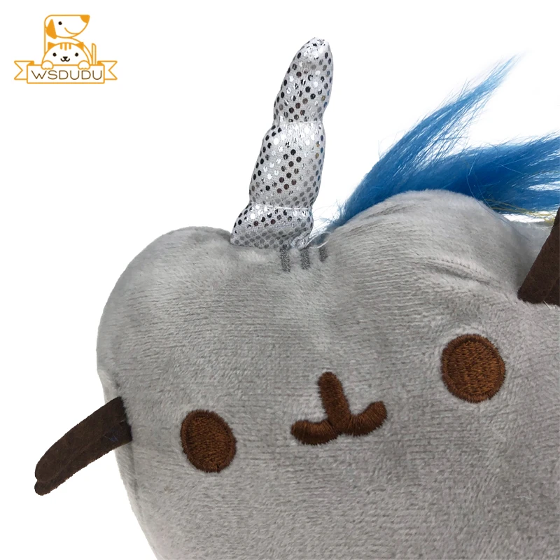 Kawaii полные кошки милый мультфильм жир животных котенок плюшевые мягкие игрушки, подушки стикеры печенья Радуга мягкие куклы для детей Подарки
