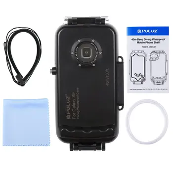 

PULUZ 40m Waterproof Shell Diving Underwater Cover Case Dropproof Full Cover Protection shell For Samsung Galaxy S9
