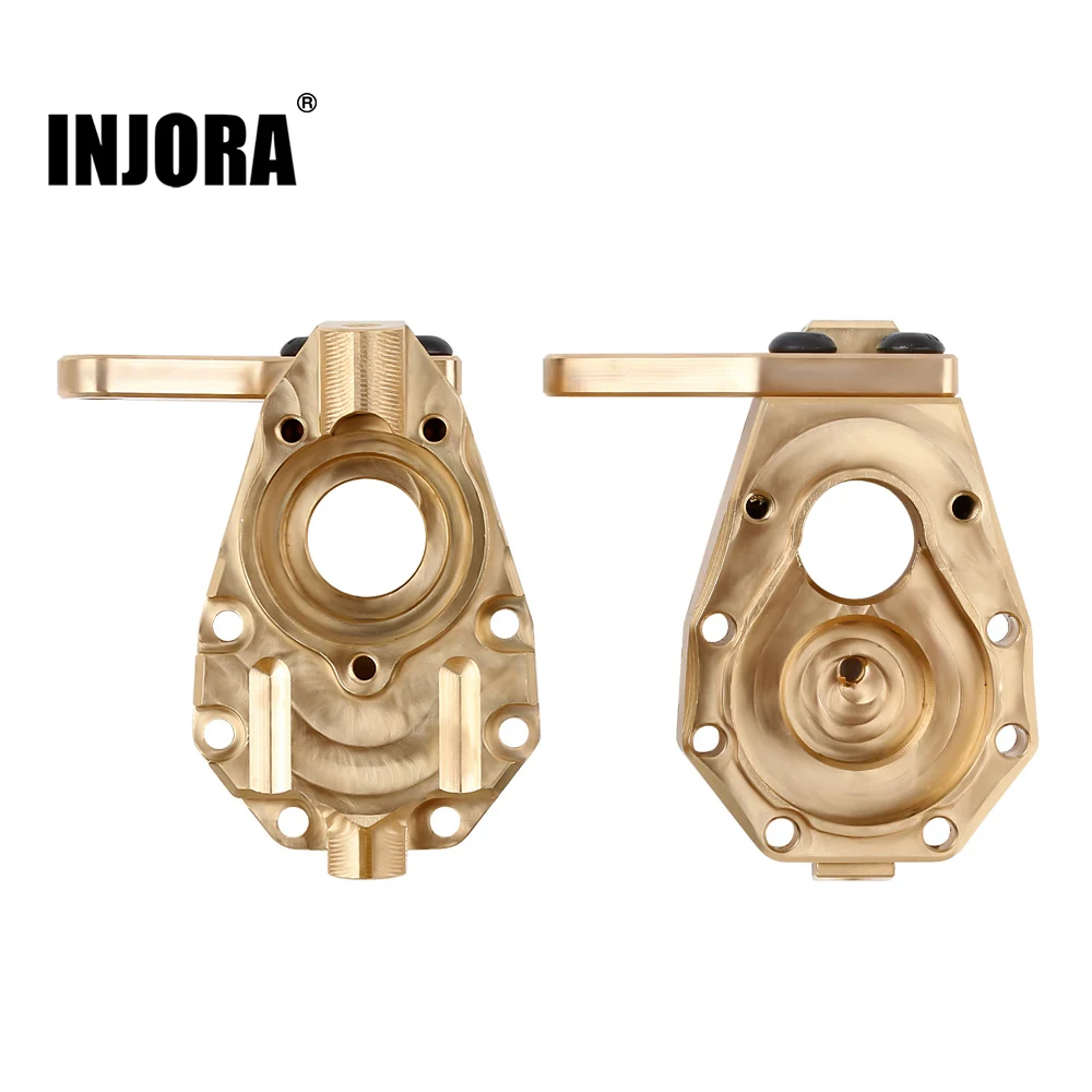 INJORA 2 шт. латунный корпус портального привода тяжелый противовес для 1/10 RC