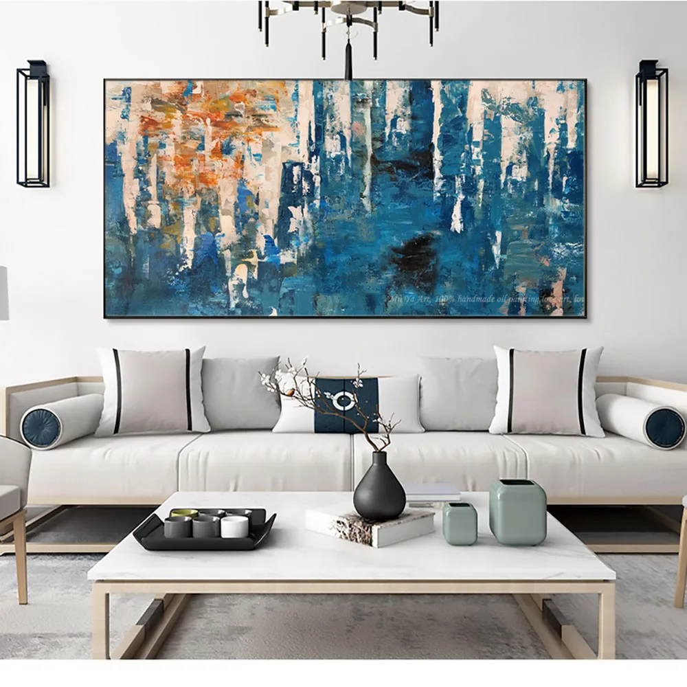 Art & Collectibles Painting Large Abstract Art Abstract Original Oil ...