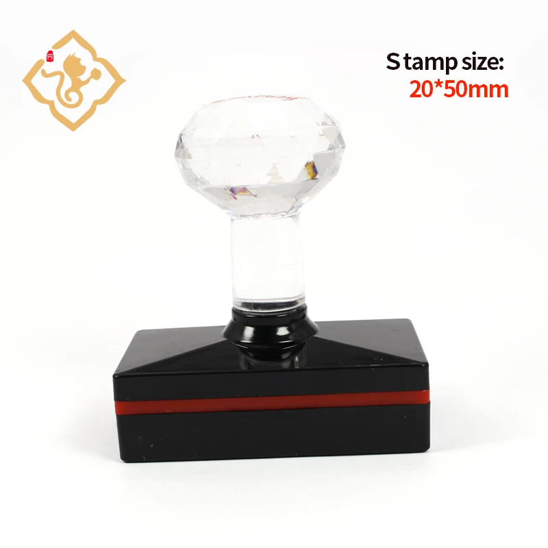 20*50mm Professional Rectangular Photosensitive Stamp,Personal Seal,Wedding Stamp