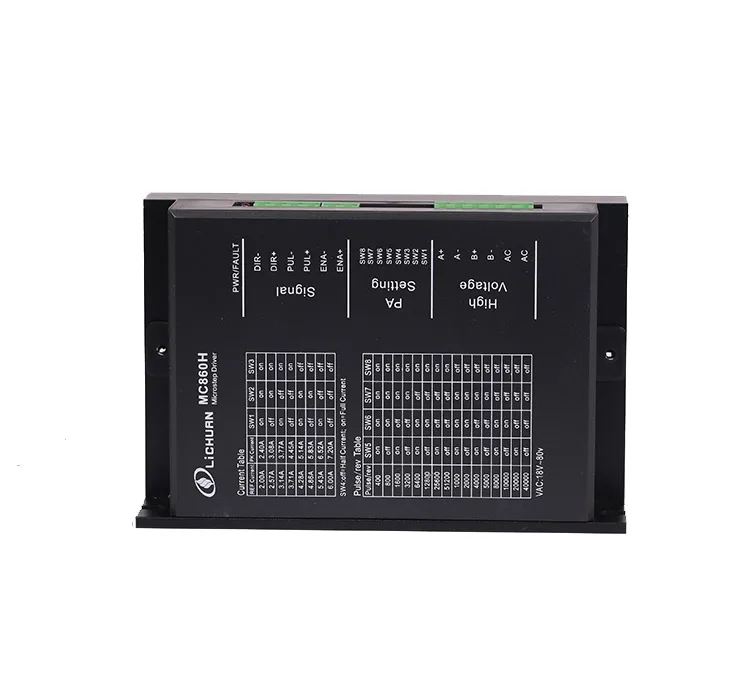 

MC860H 2 Phase digital gear reducer stepper motor controller dmx 2 phase leadshine stepper motor