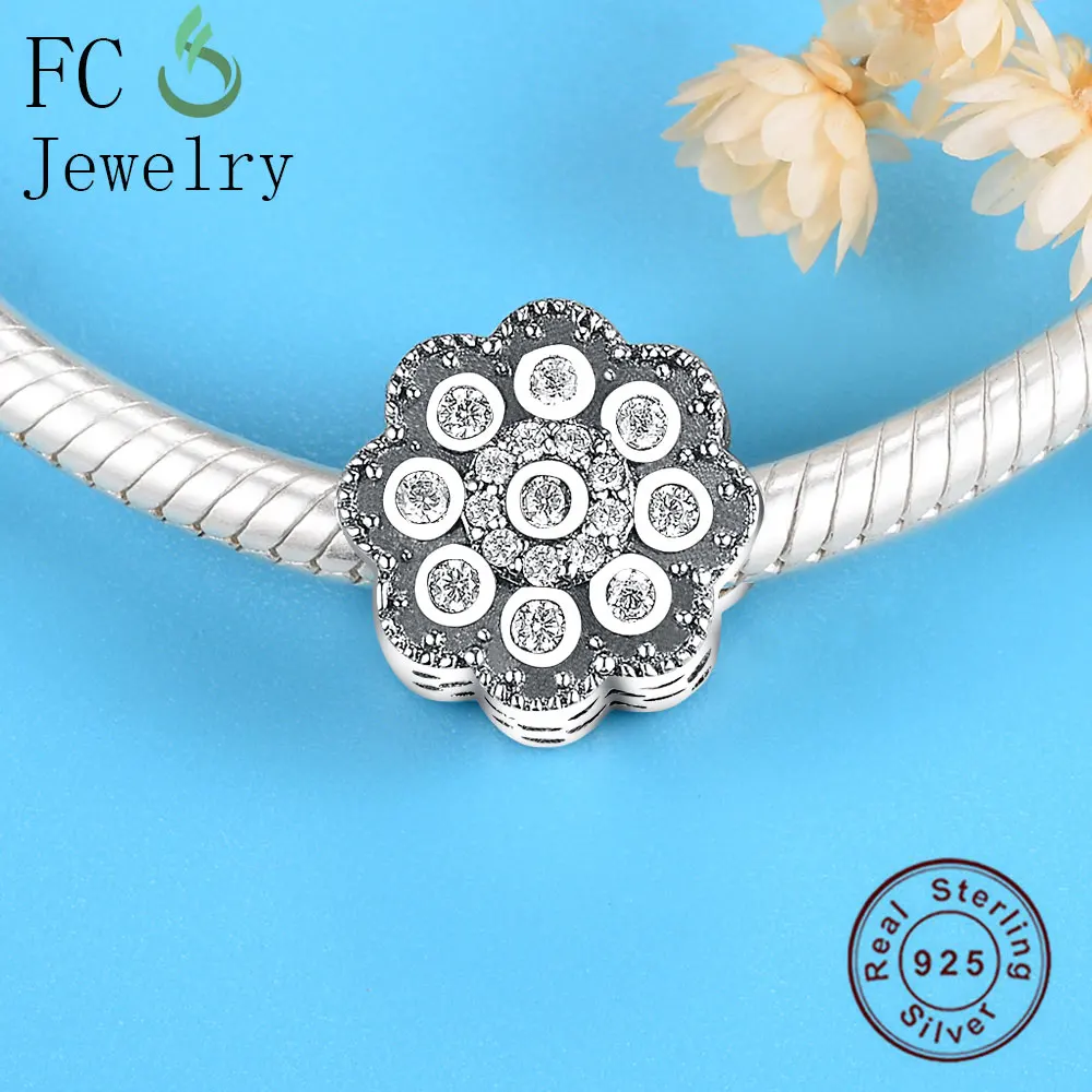 FC ювелирные изделия подходят оригинальный бренд шармы браслет 925 Стерлинговое