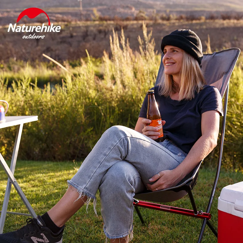 Najtaniej Naturehike lekkie, wytrzymałe, składane krzesło plażowe składane krzesło piknikowe przenośne składane krzesło kempingowe na zewnątrz