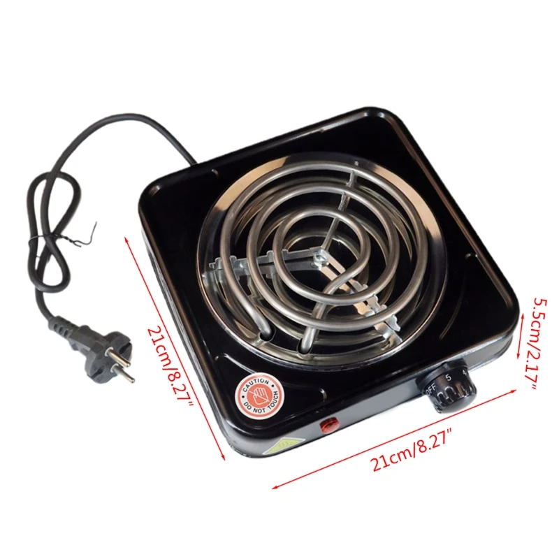 

Portable Heat Preservation Electric Burner Single Stove Mini Hotplate Adjustable Temperature Furnace Home Cooking Appliances