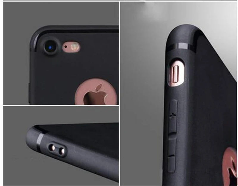 Ультра тонкий корпус Мягкий Силиконовый ТПУ чехол для iPhone X XR XS MAX 8 Plus 360 Полное покрытие матовые силиконовые чехлы для мобильных телефонов 1000 шт