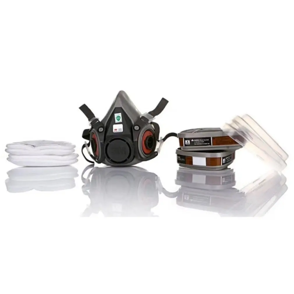 6200 Gas Mask Seven-Piece 620P Set Spray Paint Mask Anti-Formaldehyde Factory Chemical Experiment Mask