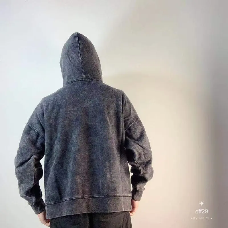 19SS холодные стены толстовки старый стиль вышивка 1:1 верхняя версия ACW толстовки для мужчин и женщин kanye west холодный настенный пуловер Толстовка