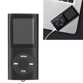 

LCD Sn Display Music Media Player MP4 with FM Radio black