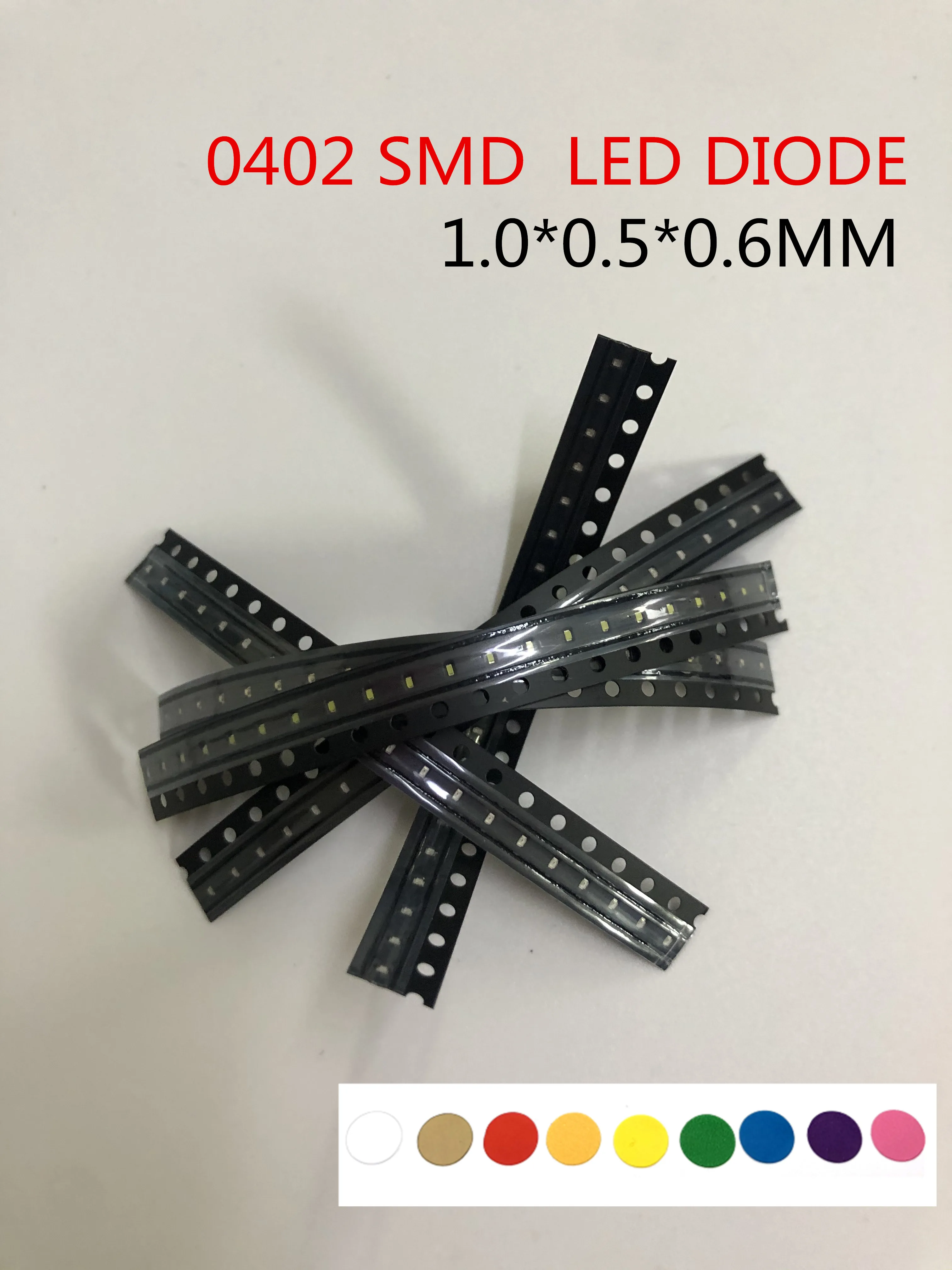 20 ШТ 0402 Led поверхностное крепление бесплатная доставка Красный Smd/smt супер яркая