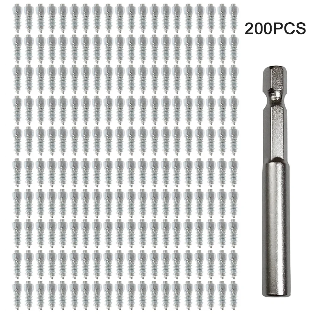 200 Pcs Stud Screw 12mm Auto Car SUV ATV Anti-Slip Wheel Tyre Snow Tire Spikes Trim 2019 New | Автомобили и мотоциклы
