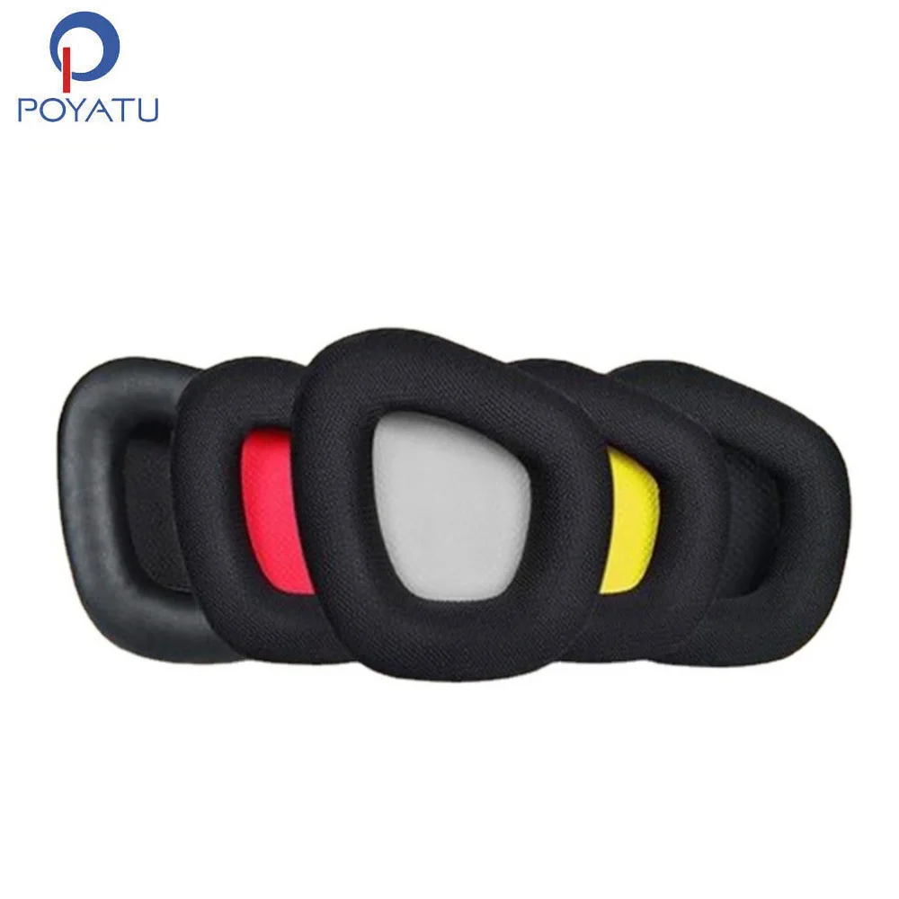 

POYATU Ear Pads Headphone For CORSAIR Void PRO RGB Wireless Gaming Headphone Ear Pads Cushion Cover Replacement Earmuff Leather