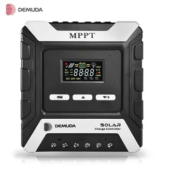 

10-40A MPPT solar panel voltage regulator charging controller automatic focus tracking 12V / 24V / 48V