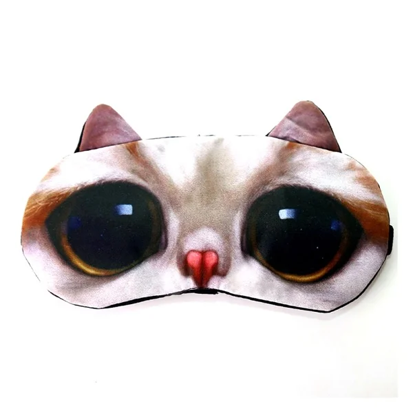 Креативные 3D глаза патч мультфильм животных мягкие маски для глаз унисекс студентов льда сна повязка на глаза, маска для сна Горячая - Цвет: 7