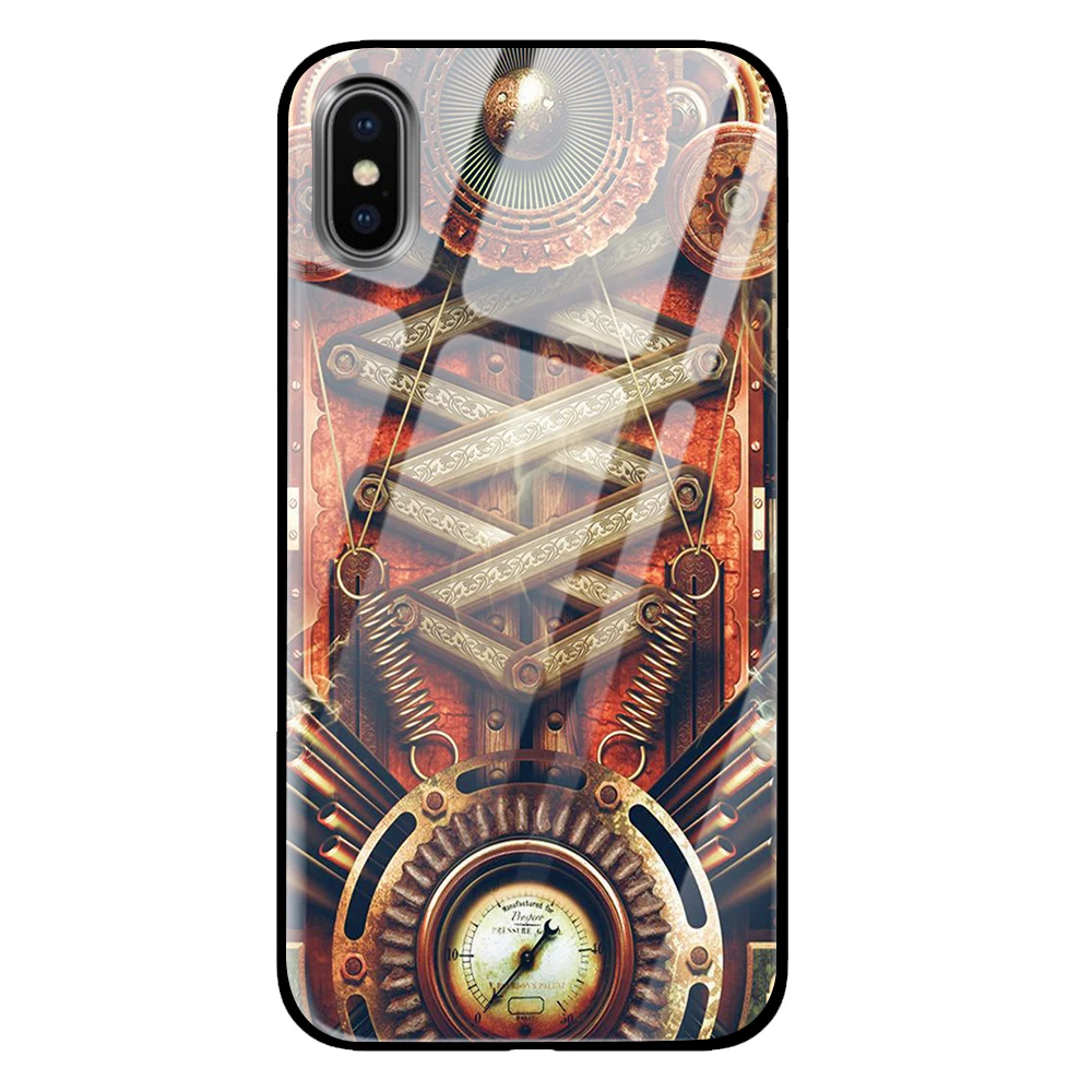 10 Детские синие для iPhone 5 5S 6 6s 7 8 Plus X XS XR 11 Pro макс. закаленное стекло чехлы - Цвет: 10
