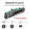 KEBIDU 2*25W Amplifier Bluetooth5.0 MP3 WMA Decoder Board Audio Module USB FM TF Radio Car USB MP3 Player With Recording ► Photo 1/6