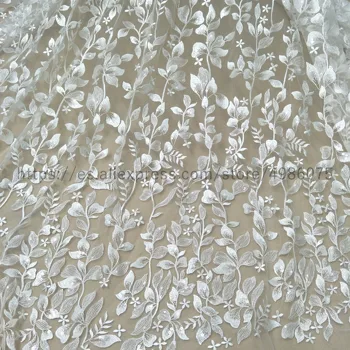 

Berta wedding gown dress lace fabric elegant wedding dress lace fabric 130cm width ivory lace
