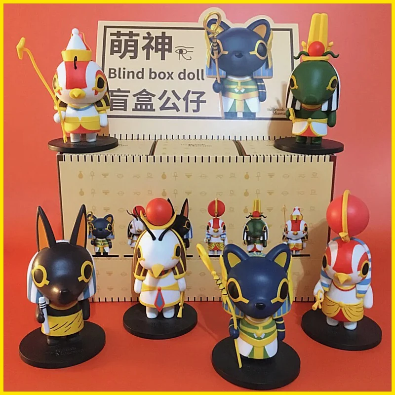 Around Guoman Under One Person Blind Box Toys Mystery Box Egyptian Figure  Caja Misteriosa Model Birthday