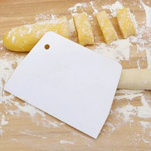 Пластиковый трапециевидный скребок для теста, крема, торта, Кондитерские резаки, Хлеборезка, инструменты для выпечки, кухонные принадлежности, инструмент, скребок, резак для теста