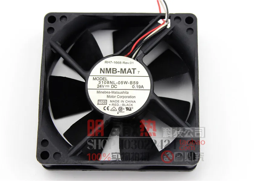 8020 0.19A 24V 3108NL-05W-B59 chassis power supply radiator fan | Компьютеры и офис
