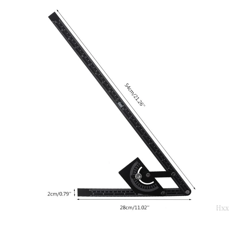 0-180 градусов угол искатель маркировочный Калибр Многофункциональный транспортир измерительная линейка; Деревообработка Инструмент