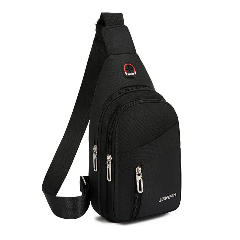

Chest Pack Men's Korean-style Casual Men Backpack Mini Shoulder Bag Waterproof Oxford Cloth Small Shoulder Carry-on Wallet