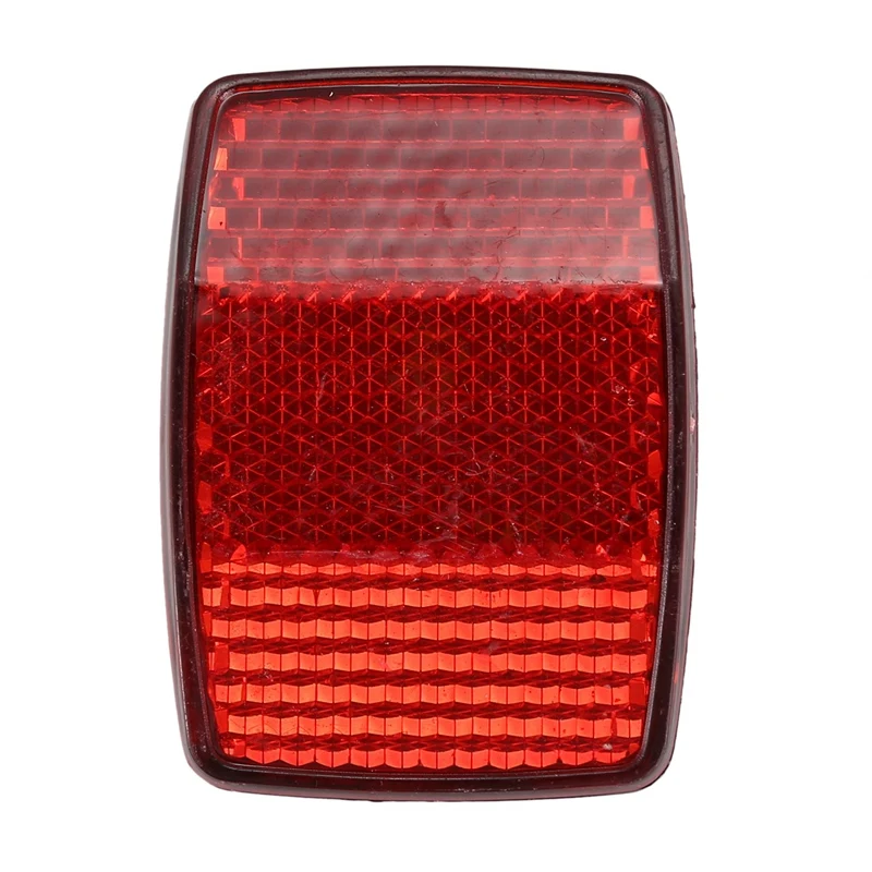 1 Pair Cycle Bicycle Bike Light Reflector Rear Front For Handlebar& Saddle Bar#8