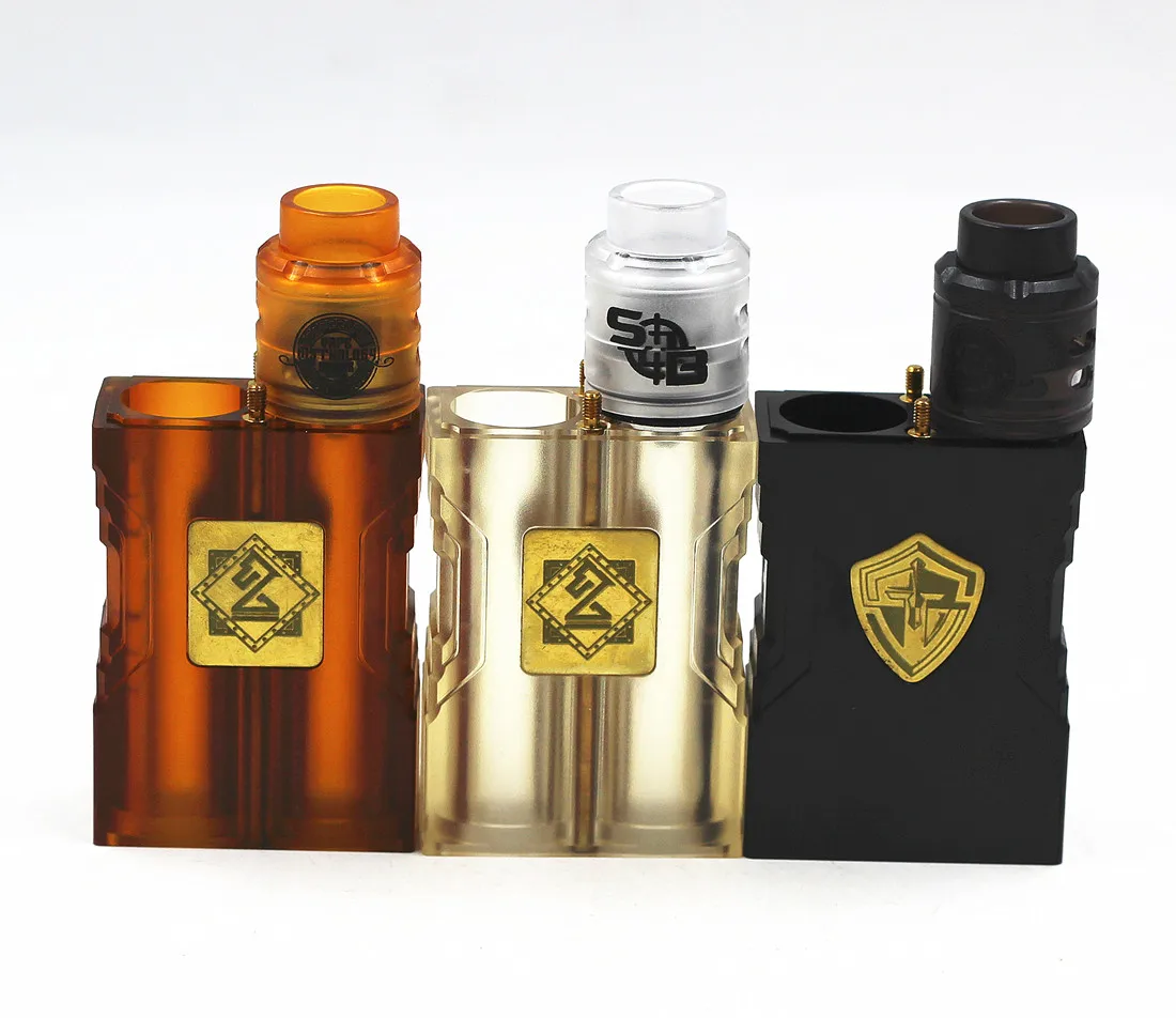 

Knight Box Mod Kit Sob RDA Mechanical Mech Mod powered by 2*18350 Battery