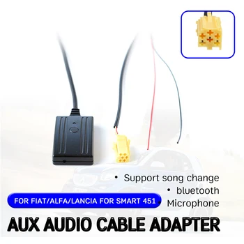 

bluetooth Aux Receiver for Alfa Romeo 159 for Fiat Grande Punto Cable Adapter Hands-free Hifi aux module for 6 Pin CD Head Unit