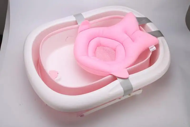 

Baby Baby Washed Cushion under Infant Bath Sponge Mat Rack Net Baby Bath Mat