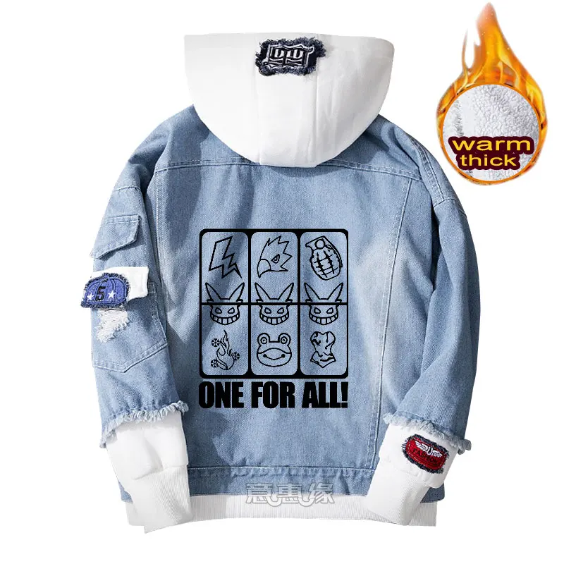 012 Boku No My Hero Academy hoodie Midoriya izku, пальто для косплея, джинсовая куртка для мужчин, зимняя женская джинсовая верхняя одежда, теплая толстовка - Цвет: 012