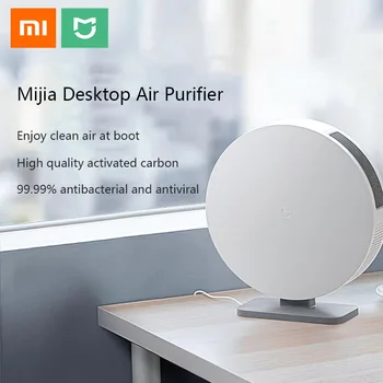

Xiaomi Mijia Desktop Air Purifier Personal Air Cleaner Antibacterial Purifiers Filtration With Mi Home APP For Office Home