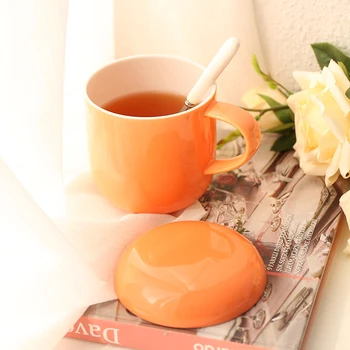 

Creative Breakfast Mug Milk Ceramic Nordic Small Water Unique Mug Office Coffee Kubek Ceramiczny Kitchen Supplies DE50MK