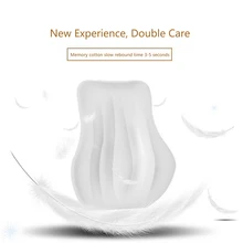 2 шт. твердый автомобиль универсальный защитный офисный легкий чистый подголовник поясничная подушка пены памяти домашняя ортопедическая мягкая Шейная подушка