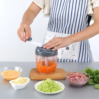 

Kitchen, Dining Room, Household Gadget, Multi-Functional Hand Cooking Chopper Chopper Meat Slicer Cutter