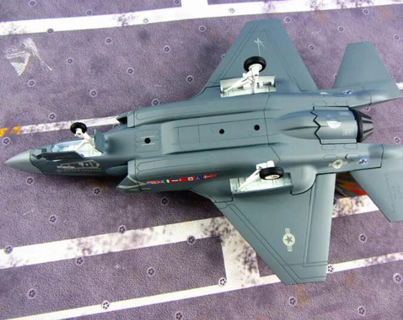 1/48 весы Темно-Синяя армия F35B истребитель Американский США модели самолетов для взрослых и детей игрушки для демонстрации коллекция игрушек