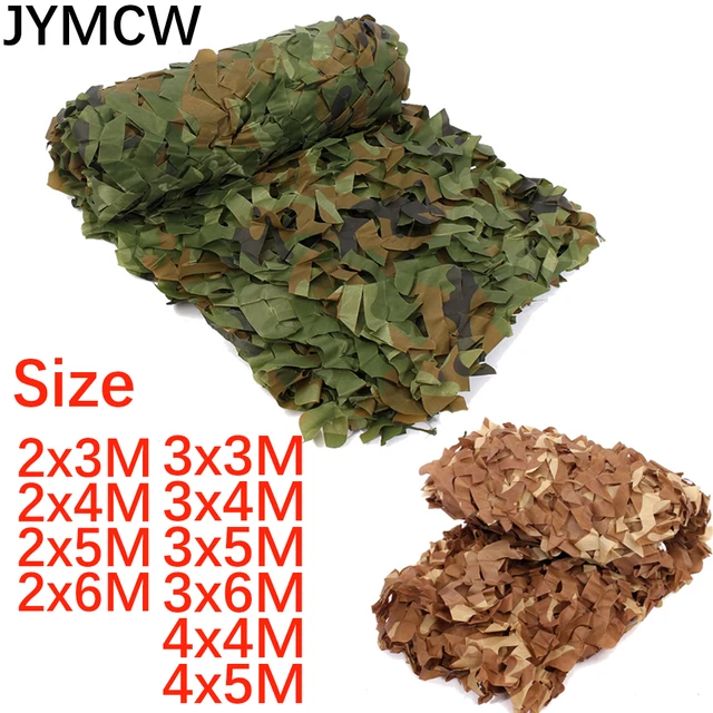 Camouflage Nets Military Army Training Tent Shade Outdoor Camping Hunting Shelter Hide Netting Car Covers Garden Bar Decoration 1