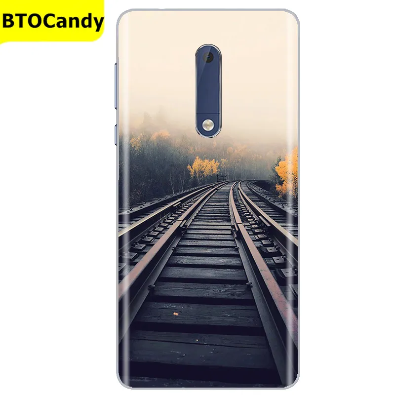 For Nokia 5 Case Soft TPU Silicone Phone Case For Nokia 5 Nokia5 Case TA-1053 TA-1024 TA-1044 TA-1027 Soft Back Cover Bumper Bag flip phone case Cases & Covers