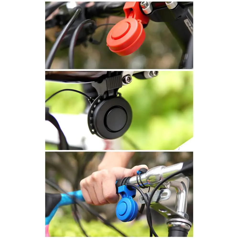 

Rechargeable Warning Siren 130db Cycle Bell Electronic Horn Safety Trumpet USB Charge Bicycle Siren Audio Warning Alarm