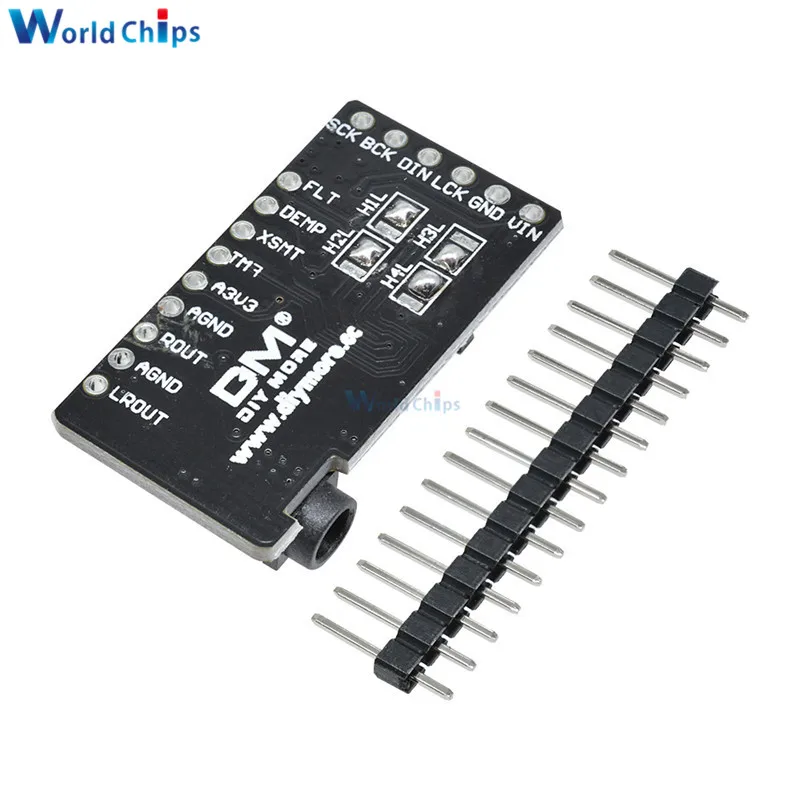 Плата декодера ЦАП PCM5102 PCM5102A плата I2S IIC интерфейса Φ модуль плеера звуковая для